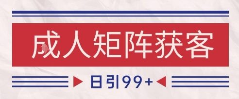 小红书某音橙人赛道引流获客，自热矩阵日引200+【揭秘】-辰风资源站