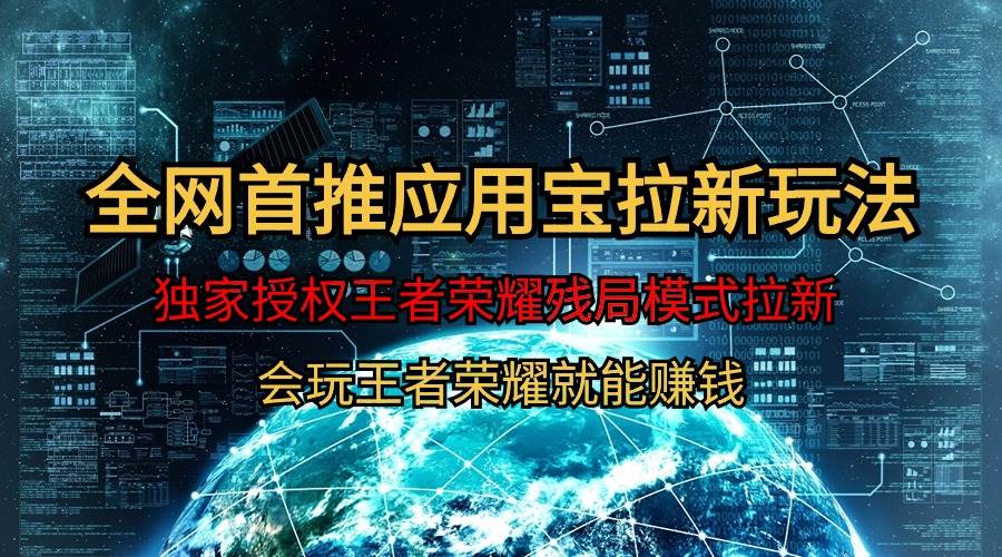 【全网首发】腾讯应用宝王者荣耀残局模式拉新赛道，轻松日如1000+-辰风资源站