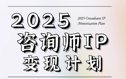7天构建咨询师变现系统，2025咨询师IP变现计划训练营-辰风资源站