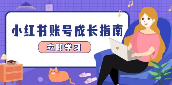 （14650期）小红书账号成长指南，爆款选题+精准定位+数据分析，系统提升账号变现能力-辰风资源站