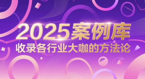2025案例库，收录各行业大咖的方法论-辰风资源站