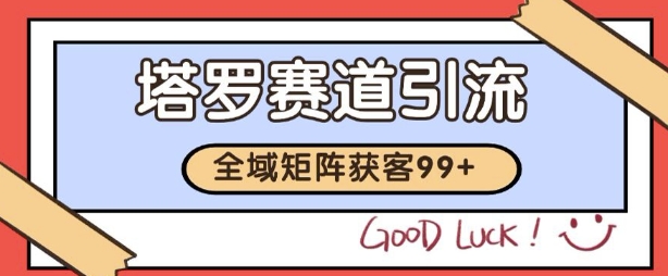 小红书某音塔罗赛道引流获客 自热矩阵日引200+【揭秘】-辰风资源站