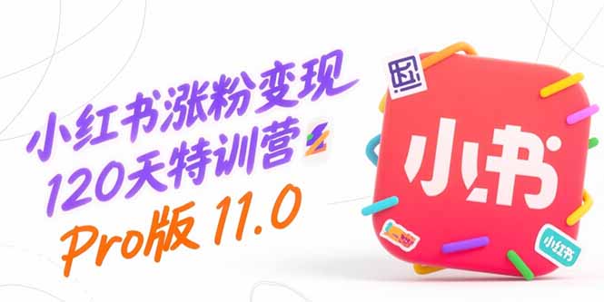 （15432期）小红书涨粉变现120天特训营Pro版11.0：从0到1掌握平台运营,内容制作和变现-辰风资源站