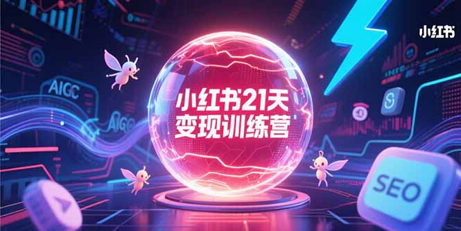 （15328期）小红书21天变现训练营，AIGC工具高效应用，SEO优化核心技巧-辰风资源站