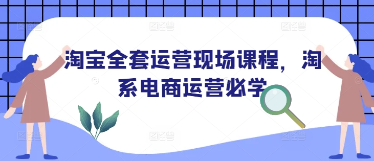 淘宝全套运营现场课程，淘系电商运营必学-慕云辰风博客