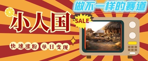 DeepSeek+绘图+视频制作小人国微观视频，小白轻轻松松上手，条条爆款，条条变现，单日就能收益-辰风资源站