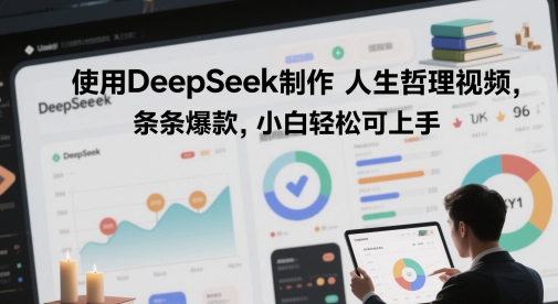 使用DeepSeek制作人生哲理视频，条条爆款，小白轻松可上手-辰风资源站