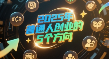 付费文章：2025年普通人创业的5个方向-辰风资源站