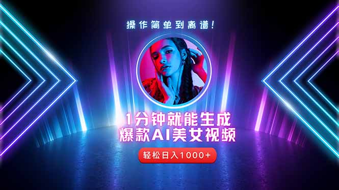 （14702期）2025年最强副业：用AI做短视频，从零开始打造爆款账号！-辰风资源站
