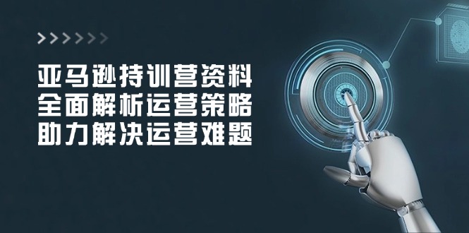 （14033期）亚马逊持训营资料，全面解析运营策略，助力解决运营难题-慕云辰风博客