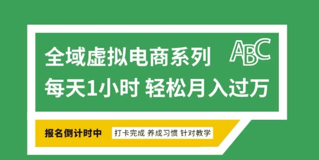 全域虚拟电商变现系列，通过平台出售虚拟电商产品从而获利-慕云辰风博客