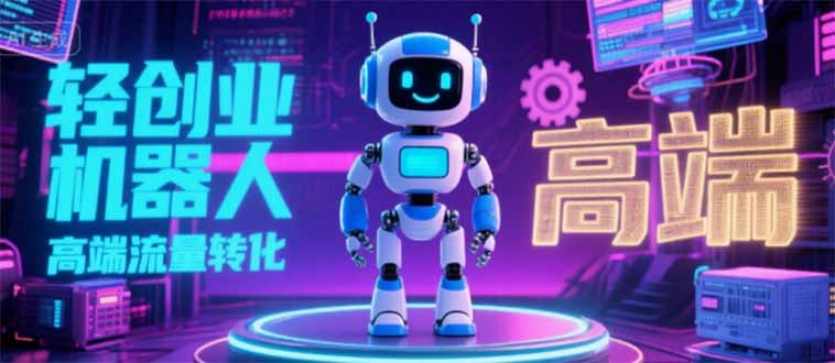 （15537期）2025 独立玩家必看：机器人 IP 流量转化新玩法，N 粉变现高效路径揭秘-辰风资源站