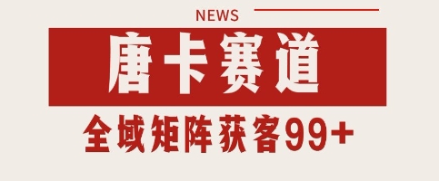 唐卡赛道私域引流获客 自热矩阵SOP日引流99+精准客资【揭秘】-辰风资源站