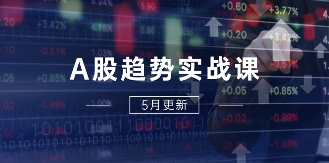 （14808期）A股趋势实战课：主力动向+政策红利，2025全年策略5月更新-辰风资源站
