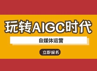 玩转AIGC时代-自媒体运营ai教程-辰风资源站