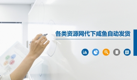 各类资源网代下咸鱼自动发货-辰风资源站