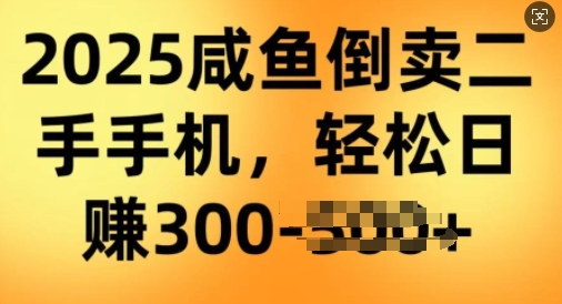 2025闲鱼倒卖二手手机，高客单，高利润，轻松日入3张-慕云辰风博客