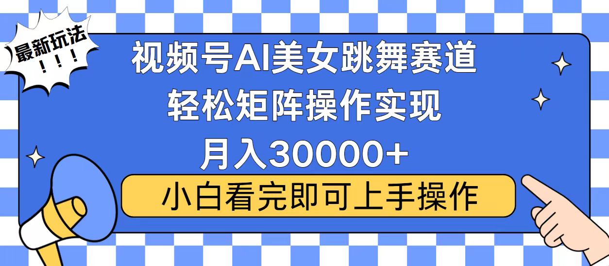 （13813期）视频号蓝海赛道玩法，当天起号，拉爆流量收益，小白也能轻松月入30000+-慕云辰风博客