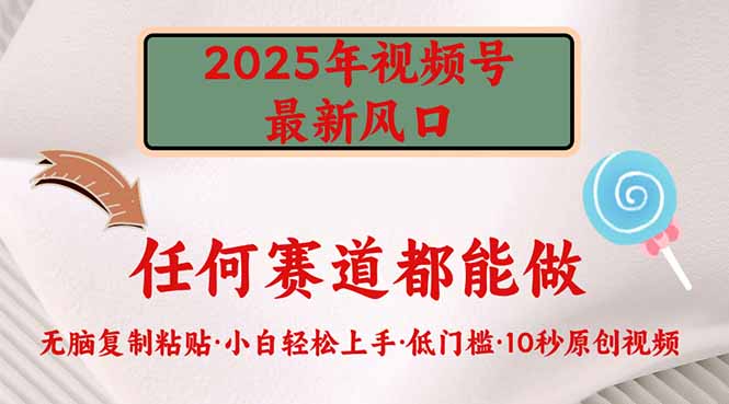 （14453期）2025年视频号新风口，低门槛只需要无脑执行-慕云辰风博客