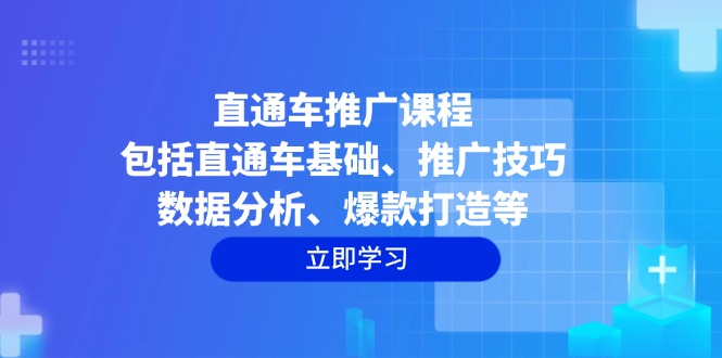 （14001期）直通车推广课程：包括直通车基础、推广技巧、数据分析、爆款打造等-辰风资源站