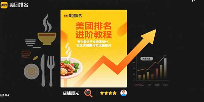 （15528期）美团排名进阶教程：专为餐饮行业商家设计，实现店铺曝光和流量提升-辰风资源站