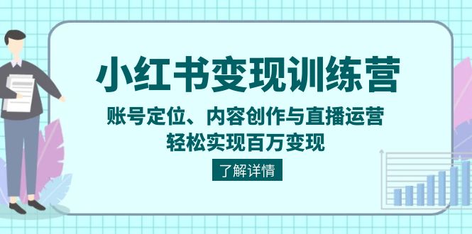 （13718期）小红书变现训练营：账号定位、内容创作与直播运营，轻松实现百万变现-慕云辰风博客